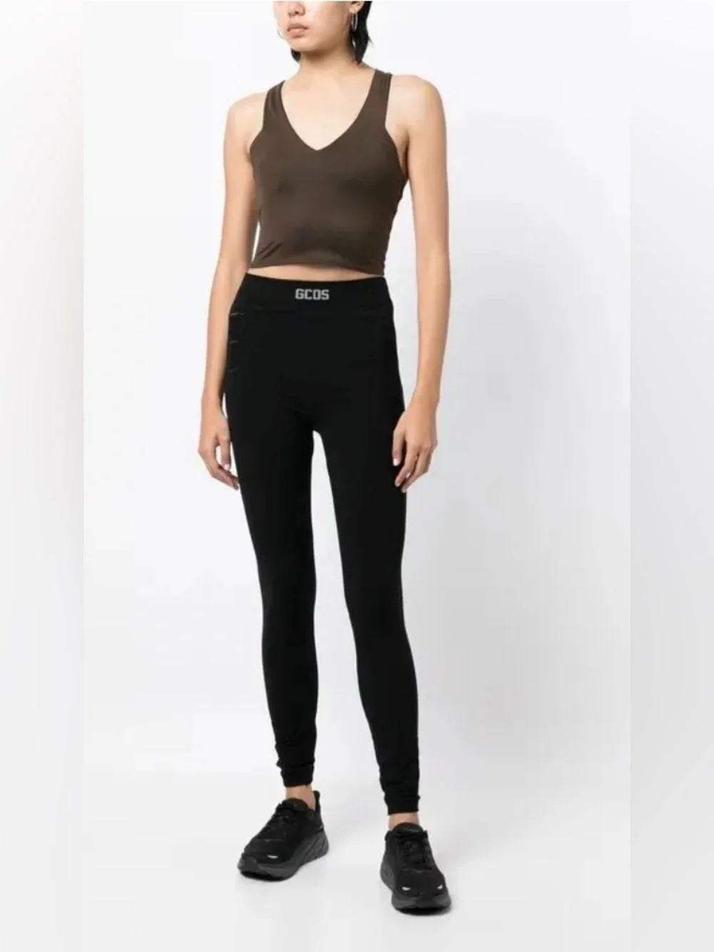 Alo Yoga Real Racerback Bra Tank Brown , size XS